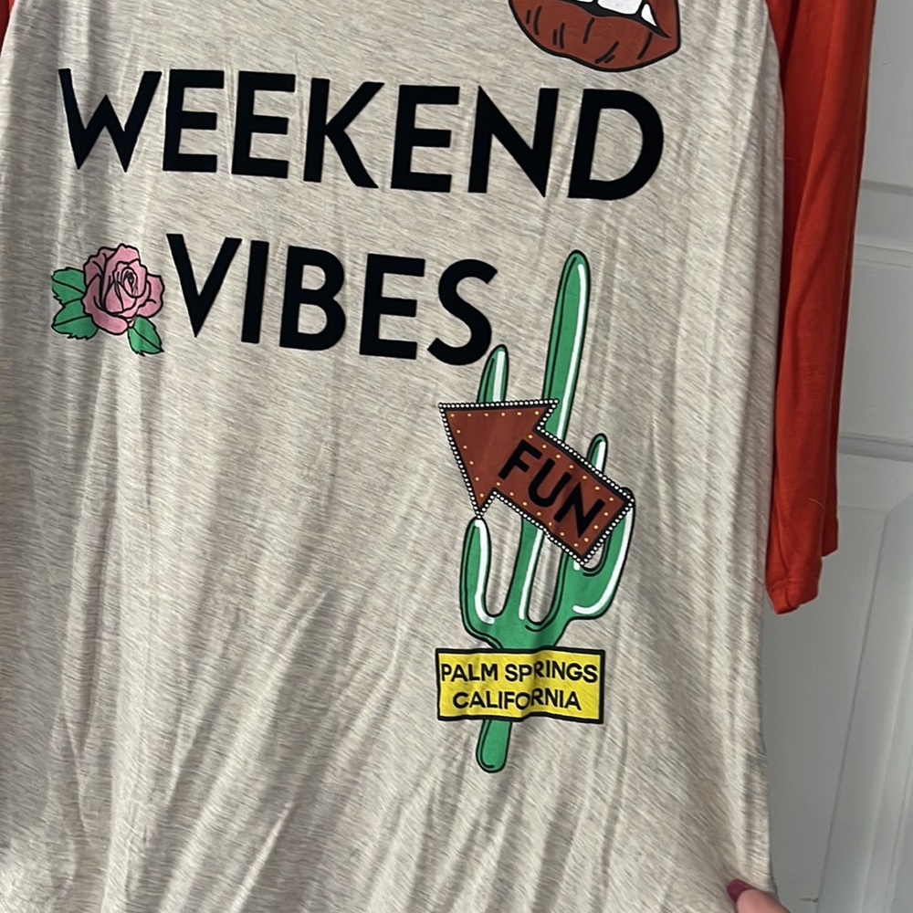 Weekend Vibes Top Size XL - Picture 2 of 7